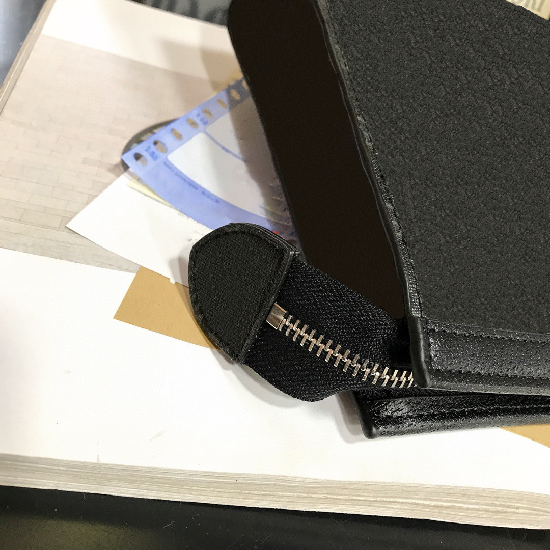 borse firmate di lusso pochette con lettere quadrate strisce con cerniera portafogli Business Standard portacarte tigre tinta unita borse la spesa alla moda portamonete