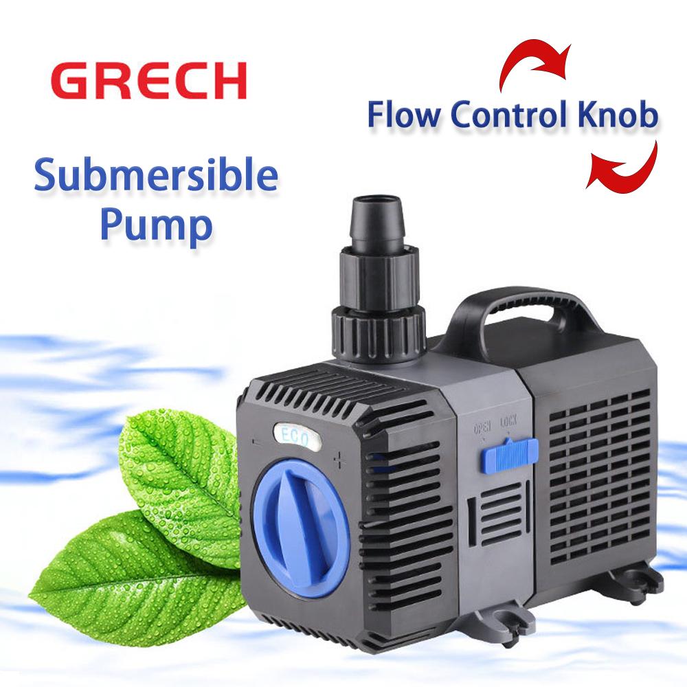 Pumpar 10W140W Aquarium Submersible Pump Amfibious Water Power Pump Cycle Fish Pond Water Pumping 3000L/H16000L/H