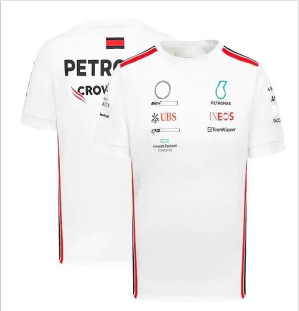 F1 레이싱 티셔츠 여름 새로운 팀 라운드 넥 폴로 셔츠 같은 스타일 사용자 정의