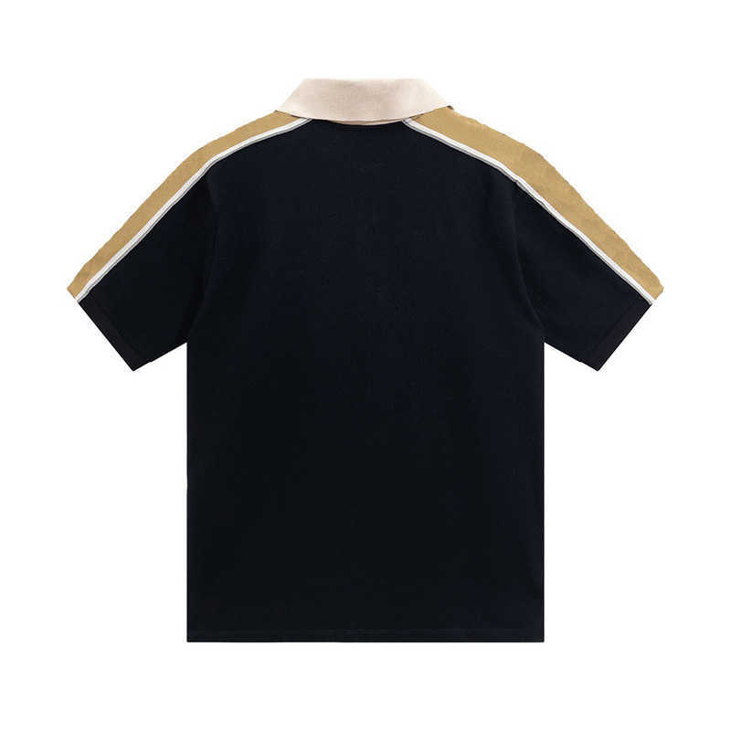 Women Designer T-THIRT Tracksuit High Edition Classic Retro Shirt Polo Collar Sukienka T-shirt unisex