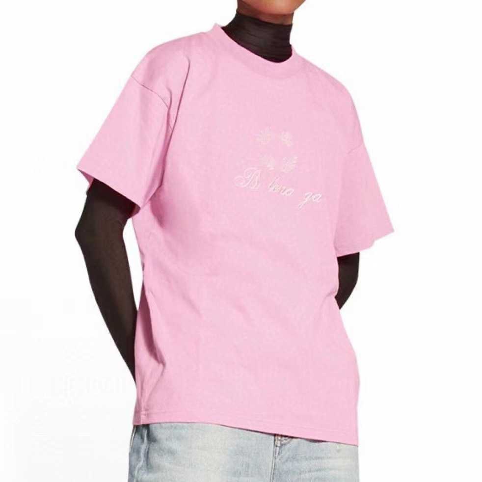 디자이너 티셔츠 셔츠 하이 에디션은 시장 동향 차별화 다목적 큰 라벨 자수 순수 슬리브 티셔츠 맞춤형 유니스x 느슨한 티