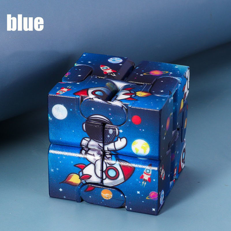 Ny astronautfinger Unlimited Flipping Second Level Puzzle Rubik's Cube Factory Wholesale Skew Turn Magic