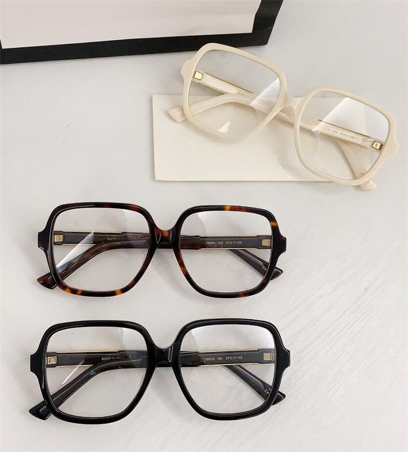 New fashion design retro optical eyewear 1193OA large square frame simple and elegant style have a contemporary touch with box can do prescription lenses