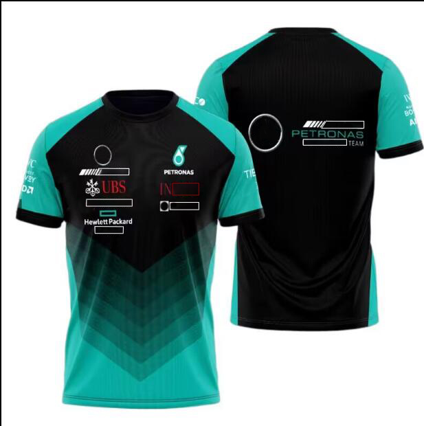 Ljaq Polos para hombre Camiseta de carreras F1 Equipo de verano Jersey de manga corta Mismo estilo personalizable