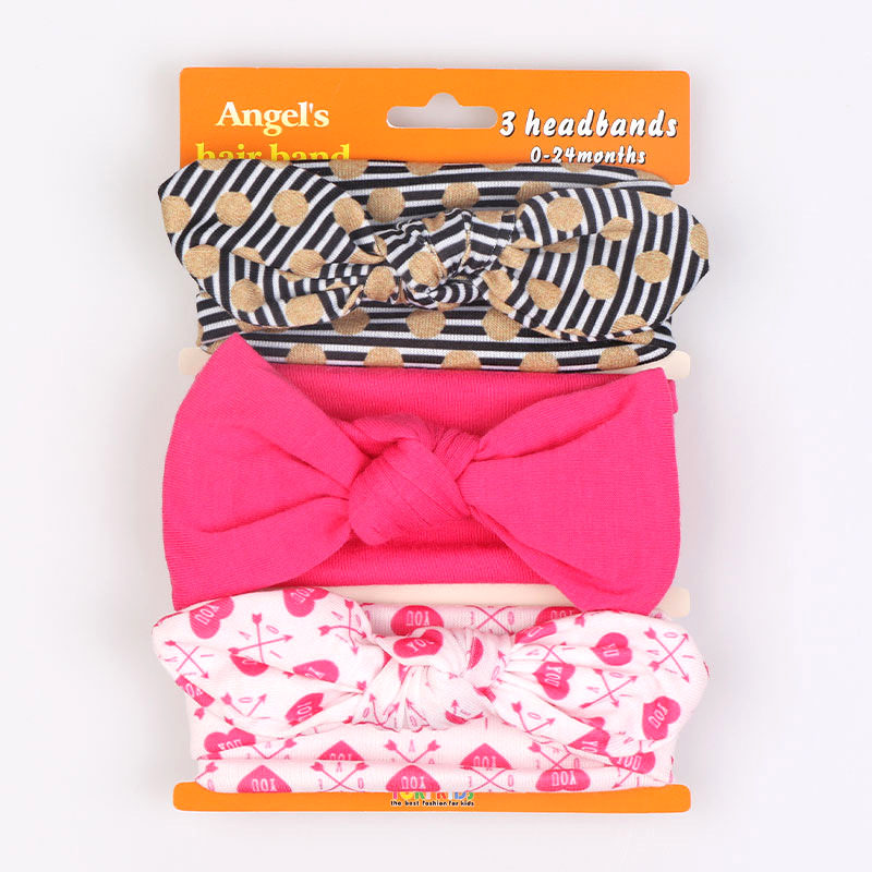 baby girls cotton headbands 터번 보우 매듭 토끼 헤어 밴드 유아 어린이 탄성 꽃 헤드웨어 어린이 머리 액세서리