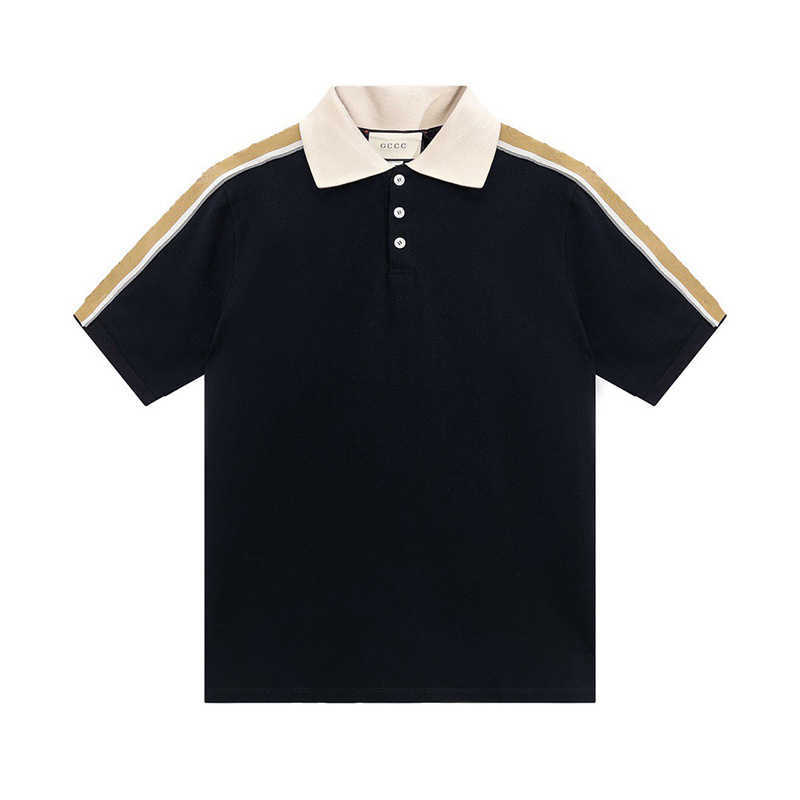 Women Designer T Shirt High Edition Classic Retro Shirt Polo Collar Sukienka T-shirt unisex