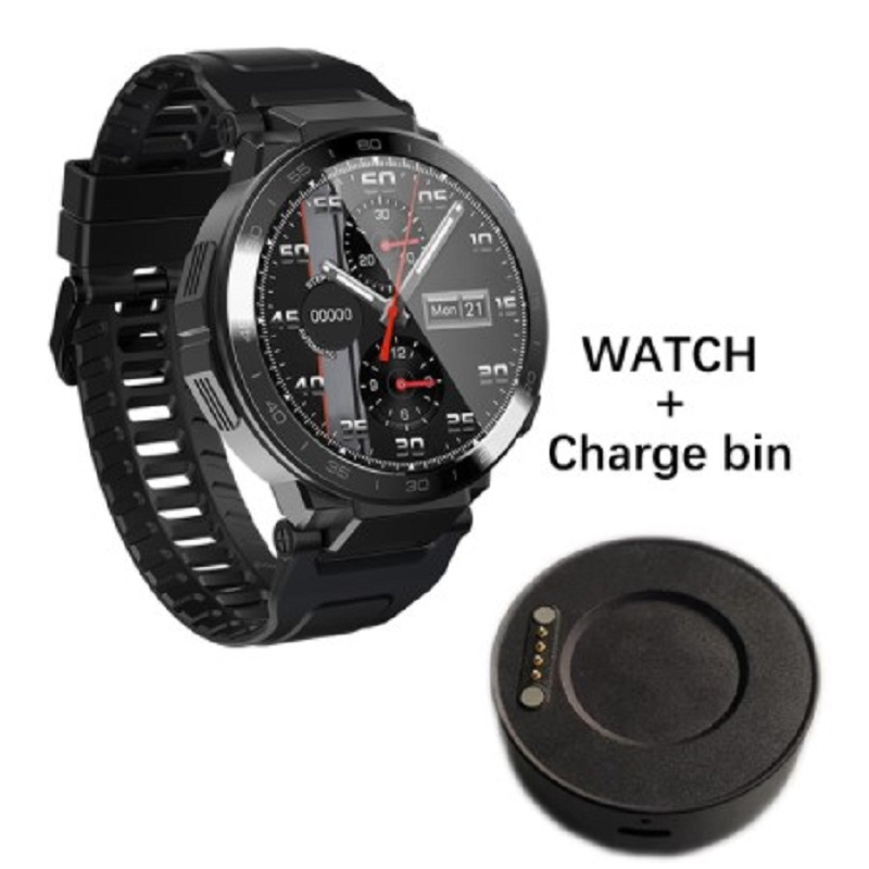 Z28 4G Full NetCom Smart Watch 1,6 polegada Touch Câmera Música de vídeo grátis Chat de freqüência cardíaca Monitor Wi -Fi Smartband homens mulheres