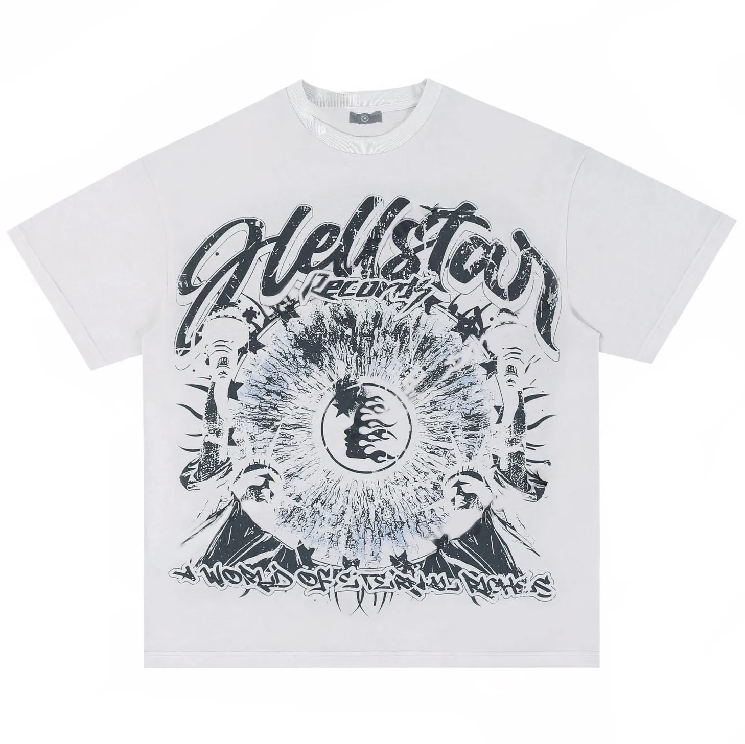 Hellstar T Shir Mens Tシャツ高Tシャツデザイナーの男性用夏の服ファッションカップ