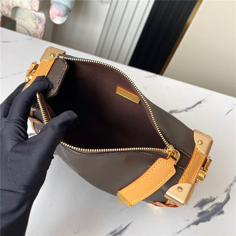 7A Hoogwaardige Designer Tassen Handtas Zijkant Trunk PM Box Bag M46358 2023 Nieuwe One Schouder Messenger Bag Fashion Classic Dames Bag Luxe op maat gemaakte merk Tassen Casual