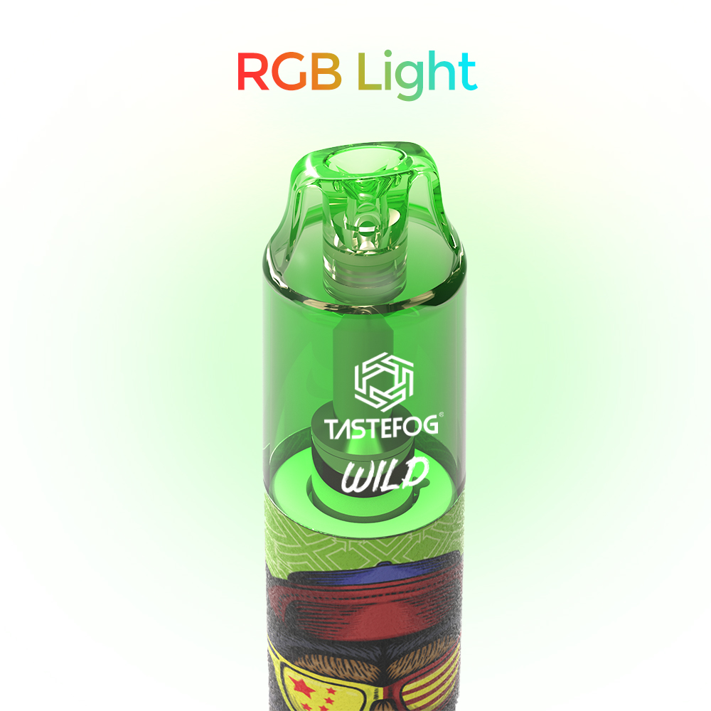 Cola Ice使い捨てベイプペンTastefog Wild Vapes Device Puff 7000 2％15ml 850MAH充電式バッテリー卸売