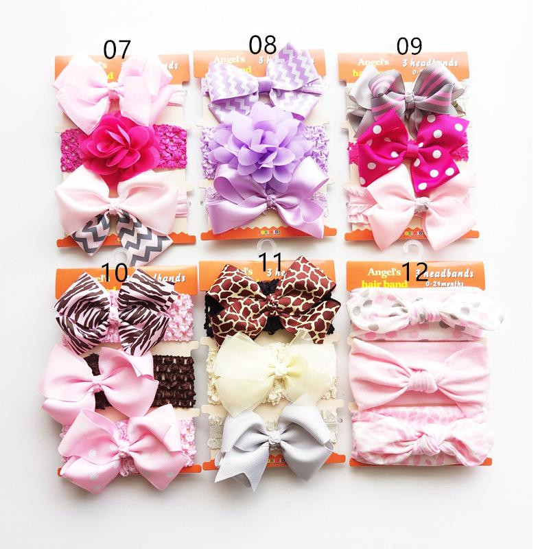 baby girls cotton headbands 터번 보우 매듭 토끼 헤어 밴드 유아 어린이 탄성 꽃 헤드웨어 어린이 머리 액세서리