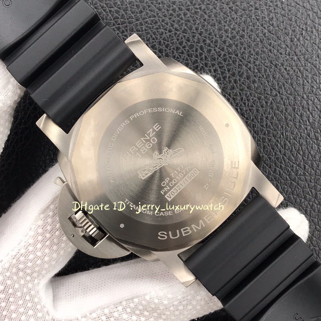 SBF / vs Luxury Men's Watch PAM799, 47mm All Series Alla stilar, exklusiv P90 -rörelse, det finns 42, 44 mm andra modeller, 316L Fine Steel