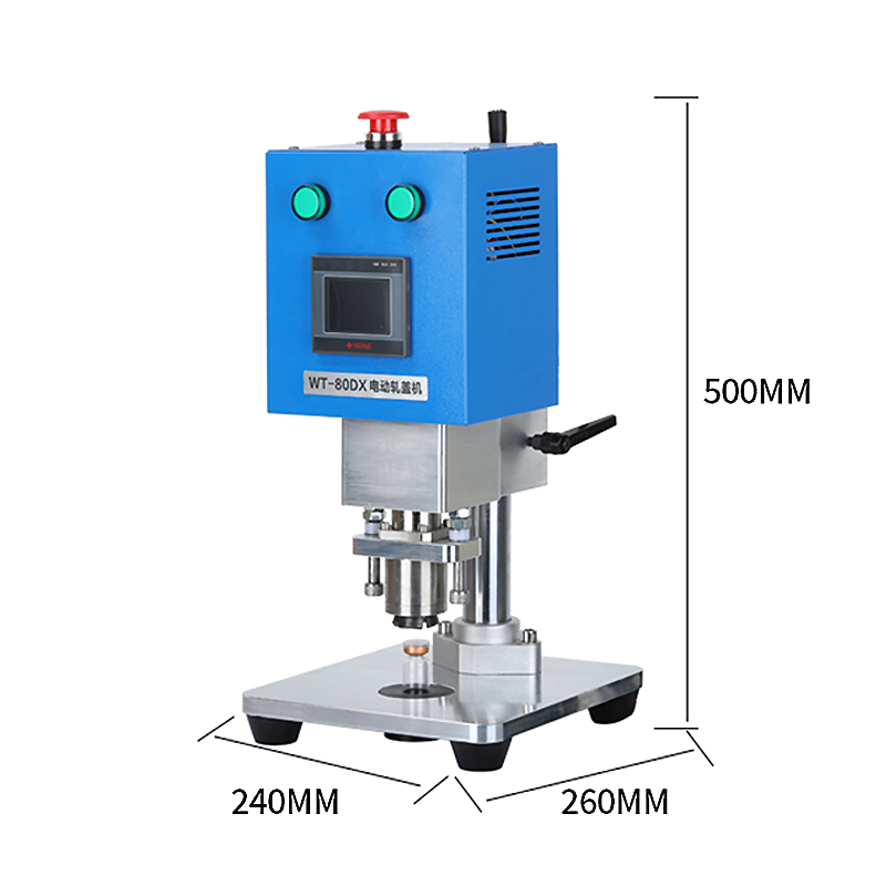 2023 YENİ ELEKTRİK 80DX CAPPING MAKİNESİ Oral Sıvı Cam Şişeler 13-20mm Şişe Capper Ücretsiz Kargo