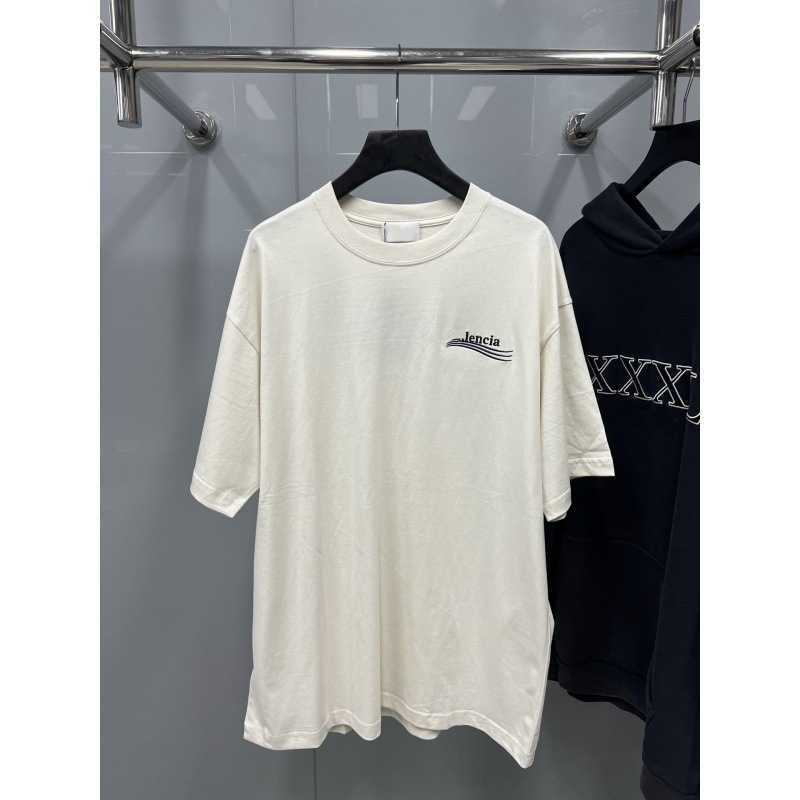 2023 NY DESIGNER WOMENS T SHIRT High-End Shirt {Straight} Family Spring/Summer Embroidery Coke T-shirt Round Neck Oversize Classic Sleeve