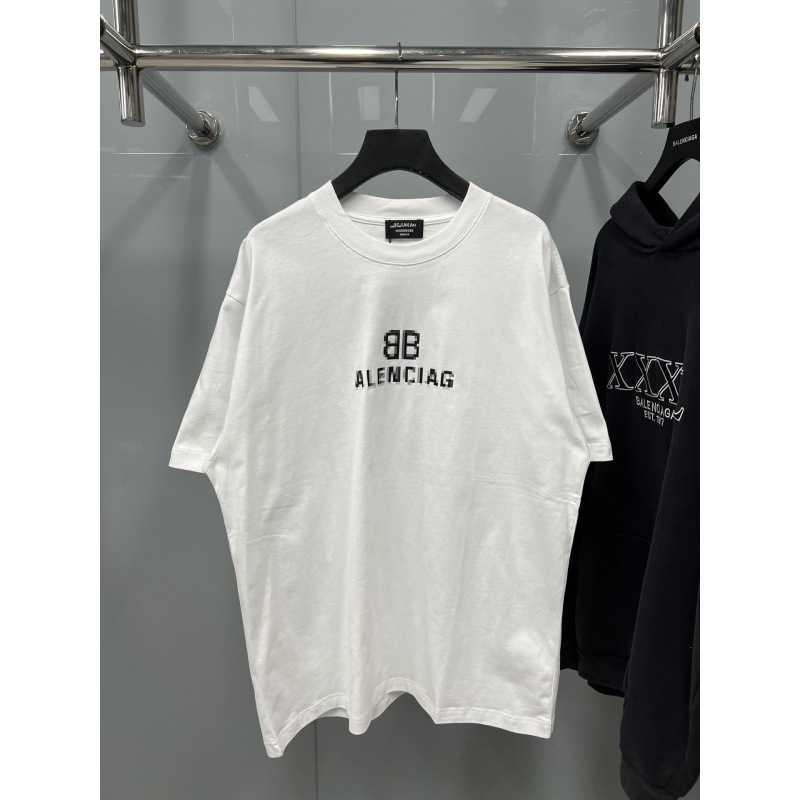 2023 Nieuwe Designer Womens T-shirt High-end shirt {Straight} Family High Edition Blur Engelse letter afdrukken losgelopen T-shirt