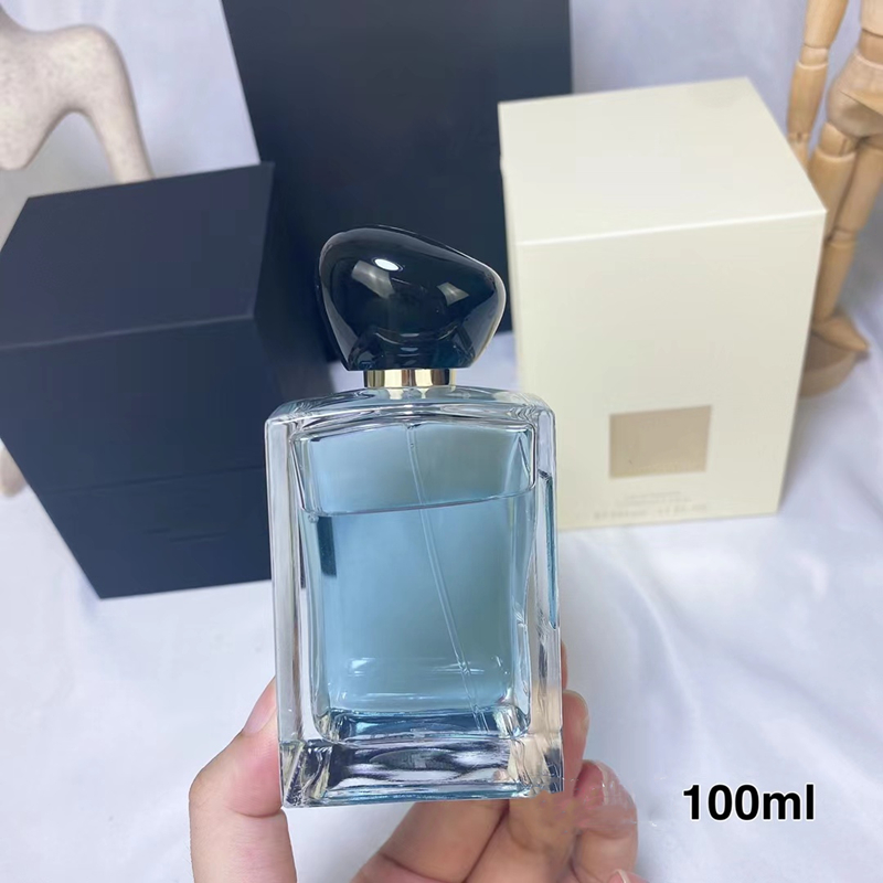 Parfum Women 100ml Etiver D Hiver Lange tijd verlaat geur vrouwelijke hemelblauwe glazen fles eau de toilette snel schip