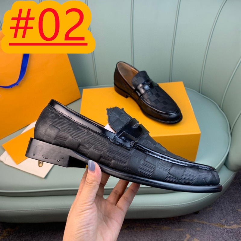 8 Style Designer Luxurious Men Leather Driving Shoes tassel Black Blue Slip On loafers spring Summer Men Leather moccasins outdoor club pary shoes men size 38-45