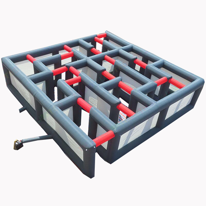 10 mlx10MWX2MH Hot Selling Factory Supply opblaasbaar Maze House Laser Tag Arena voor buitenspel