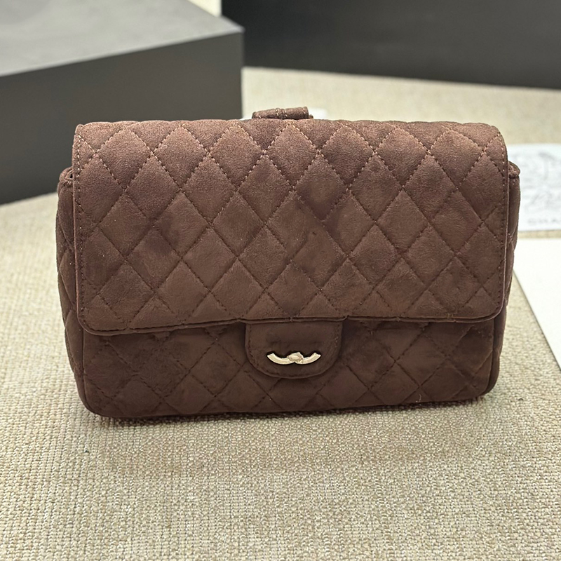 Franska märke lyxiga mocka kvinnor designer ryggsäck hög kvalitet lyxiga äkta läder damer axlar väska berömd dubbel bokstav mode lady satchel handväska