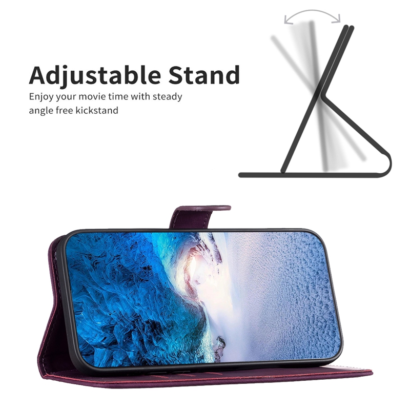 Moda kwadratowa skórzana skórzana portfel dla iPhone'a 15 14 plus 13 pro max 12 11 xr x xs 8 7 6 iPhone15 Drukuj karta wizytówka Uchwyt Kliszka Zakłada magnetyczna torebka telefoniczna magnetyczna