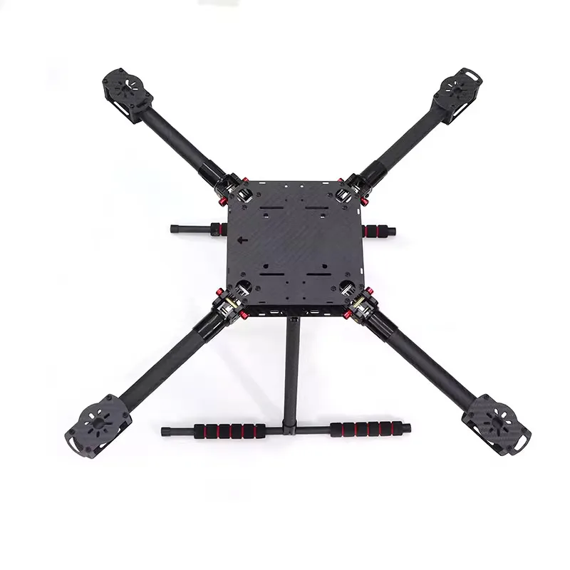 HSKRC 최신 ZD550 Pro ZD550 550mm 카본 파이버 쿼드 콥터 프레임 FPV 쿼드가있는 탄소 섬유 접이식 착륙 업그레이드 RC 드론