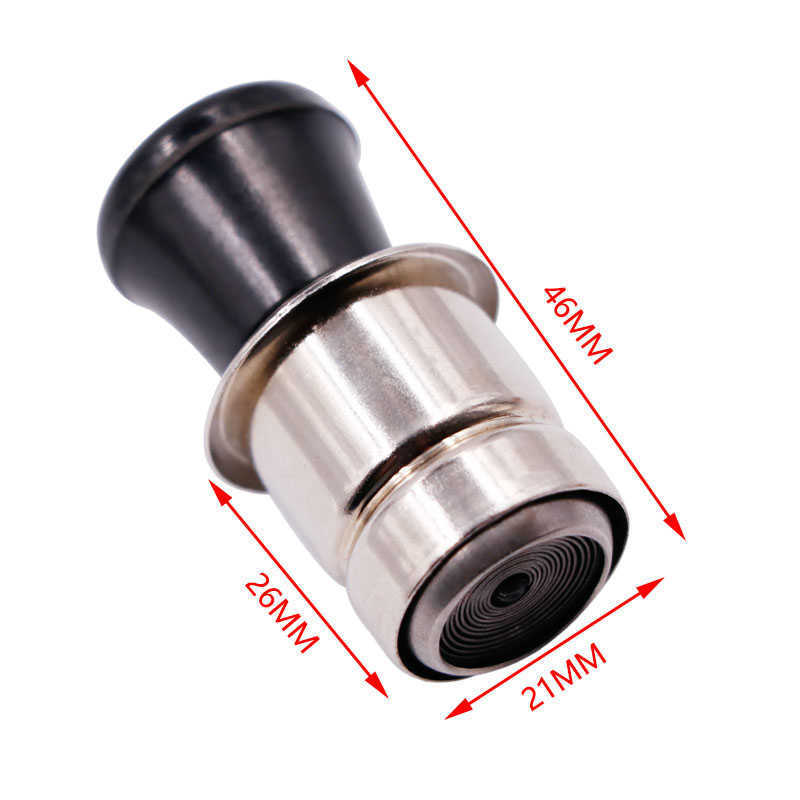 12V Metal Universal Auto Car Windproof Flamess Cigarette Tändare Power Socket Plug Outlet Professional Cigar Lighter Adapter