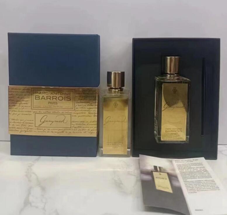 Barrois Ganymede Encelade Perfume 100ml Homens Mulheres Fragrância Eau de Parfum Slorte duradouro EDP Marc-Antoine Paris Perfums Spray unissex Colgone entrega rápida 7ybg