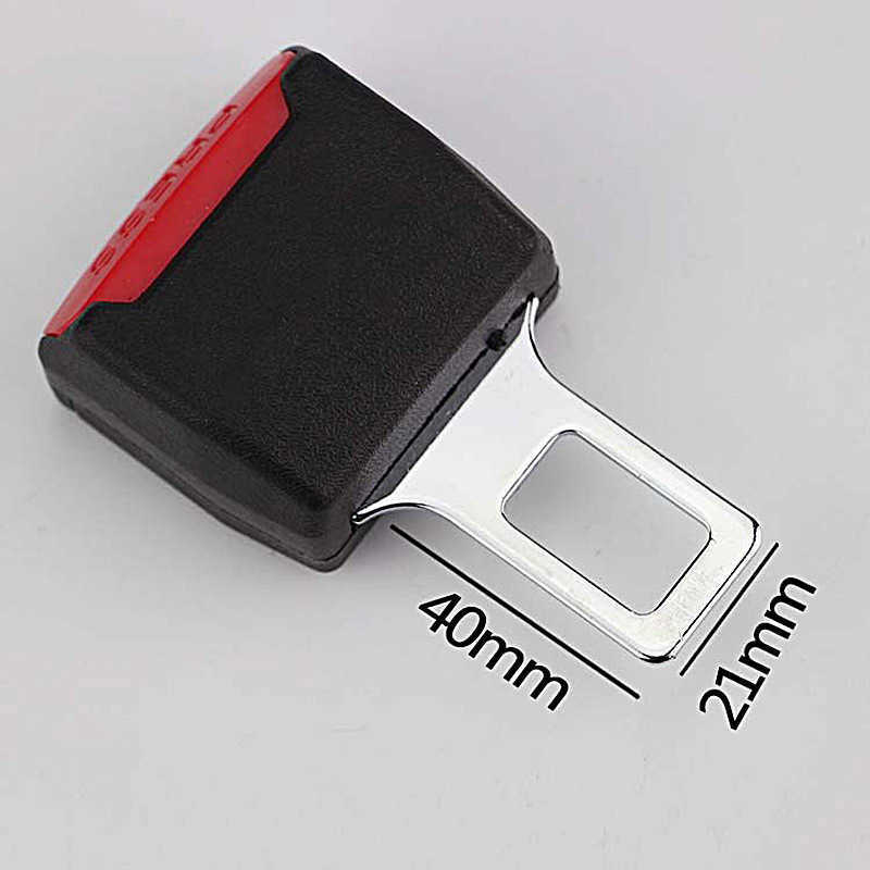 Car Seat Belt Clip Extension Plug Car Safety Seat Lock Buckle Seatbelt Clip Extender Safety Belt Converter Accessories