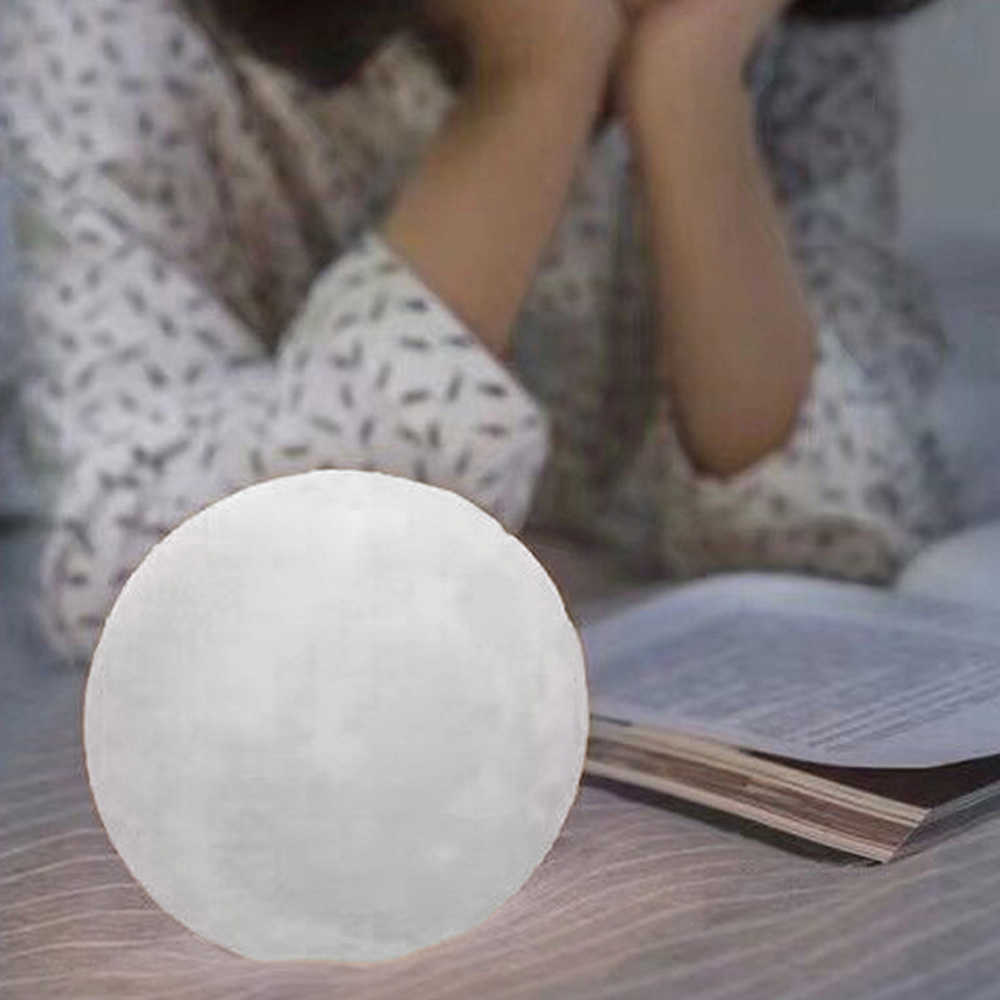 Lampor LED Moon Light Soft Silicone Night Room Sleep Protection For Eyes Lamp på/Off Switch House Holiday Decoration Lampada AA230426