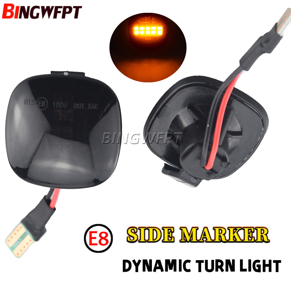 Clignotant LED dynamique, marqueur latéral, pour Skoda Fabia Octavia Roomster Rapid Audi A3 8L A4 8D A4 S4 B5 A8 D2