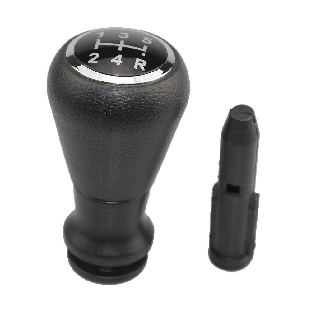 Upgraded Car Gear Shifter Knob Leather Stick Car Gear Shifter Manual 5 Speed Shift Lever For Peugeot 106 206 306 406 407 107 207 307 205