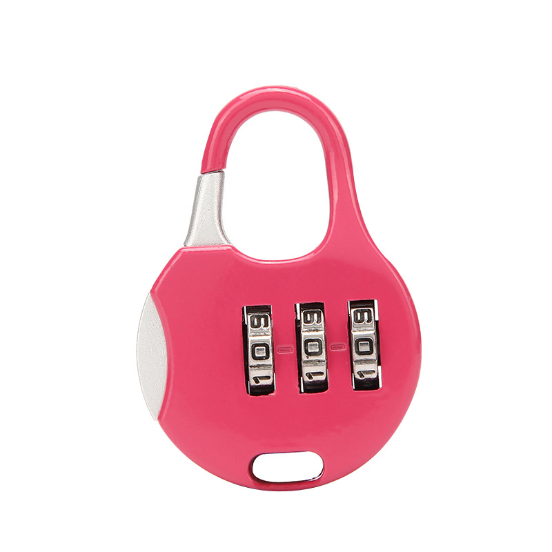 Round Dial Digit lock Number Code Password Combination Padlock Security Travel Safe Lock for Padlock Luggage Lock of Gym