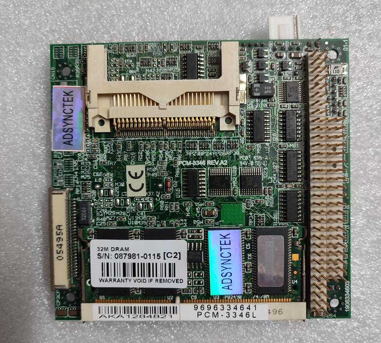 PCM-3346 Scheda CPU IPC Fanless originale PC/104 Scheda madre industriale incorporata Scheda madre PCM-3346L REV.A2