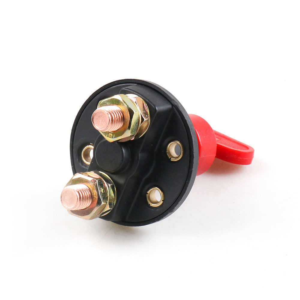 300A 12V 24V Rot 2Key Cut Off Battery Main Kill Switch Vehicle Car Modify Isolator Disconnector Truck Boat Auto Auto Power Switch