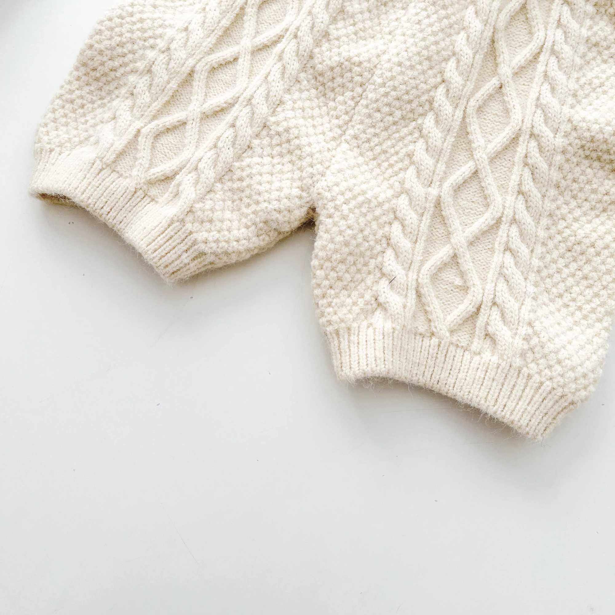 Kleidungssets Neugeborenes Baby Mädchen und Jungen Frühling und Herbst Baumwollset gestrickt langärmelig gerippt elastische Taille solide einfache Kleidung R231127