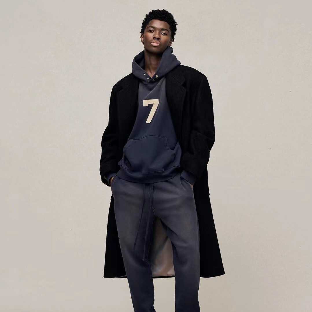 Sweat-shirt à capuche pour hommes, nouvelle saison, essentiel, High Street, rouge brouillard, pull numérique, manteau Ins