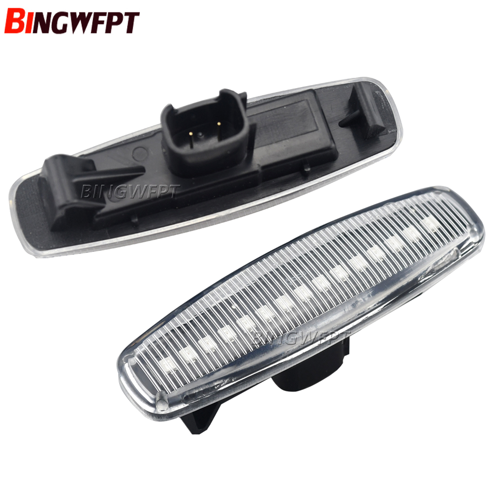 2 stücke LED Dynamische Seite Marker Blinker Lichter Für Infiniti EX25 EX35 EX37 FX30d FX35 FX37 FX50 G25 G35 g37 JX35 M25 M35 M37