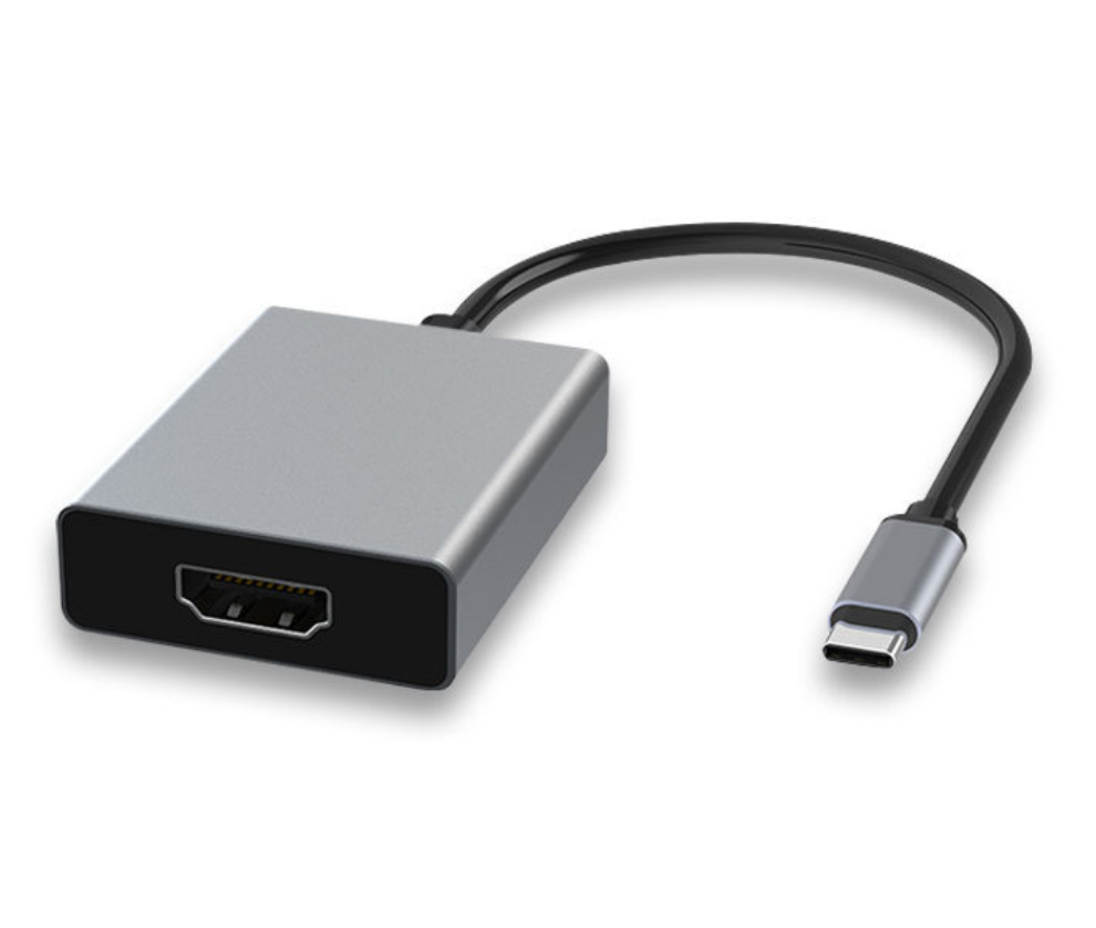 USB C naar HDMI-compatibele adapterkabel Type C 4K USB 3.1 HDTV vrouwelijke converter voor telefoon PC Laptop