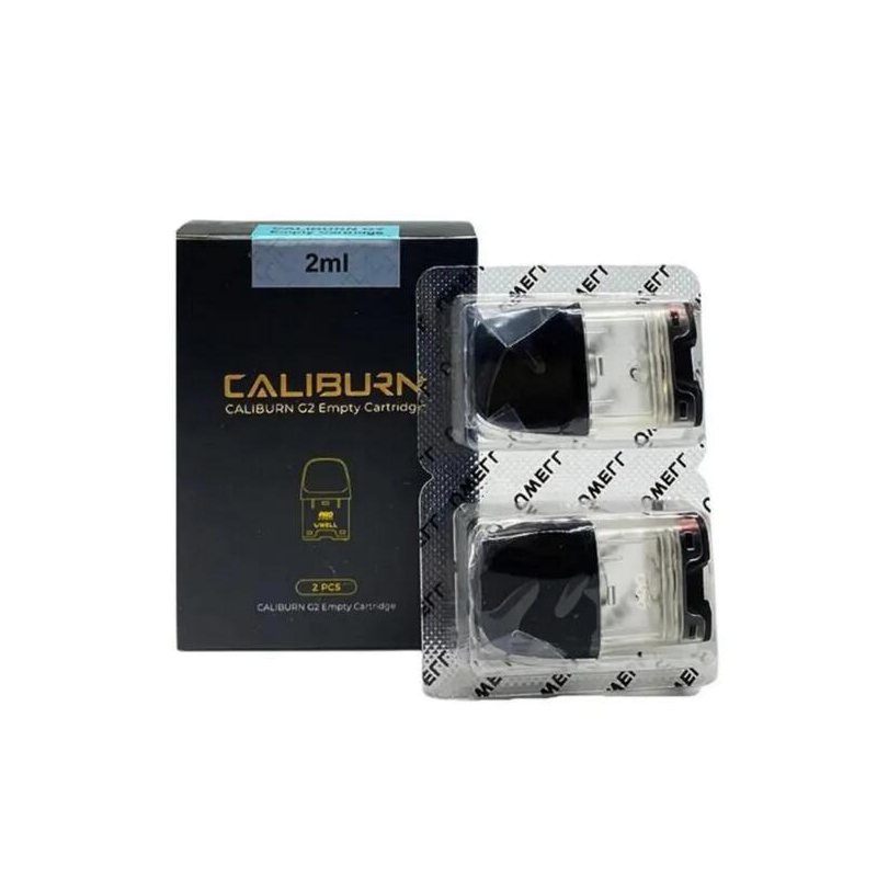 /pack Original Uwell Caliburn G/ Caliburn G2 Empty Pod Cartridge 2ml Fit Caliburn G/G2 Coil Vape E-cigarette Authentic