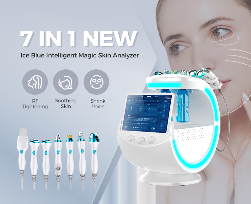 Máquina hidrafacial Limpeza da pele Hydra DermoBrasion Machine de oxigênio facial Aqua Peel RF Remoção 2023 Microdermoabrasão mais recente