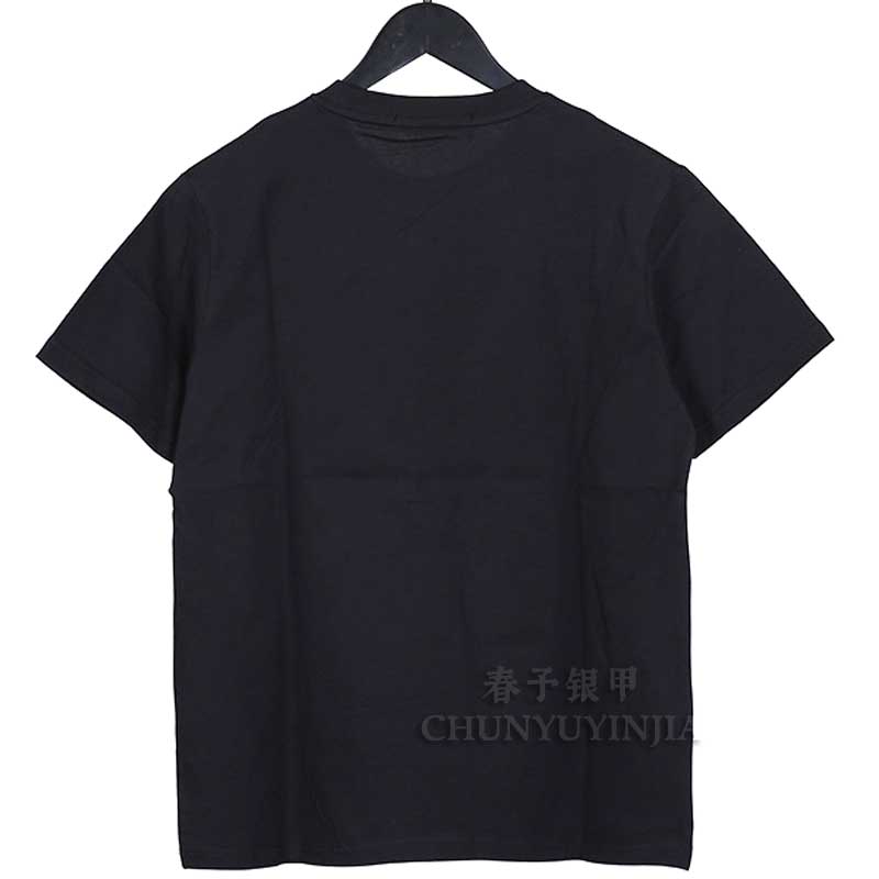 Chun yu yin jia Nieuwe Designer luxe Merk Portret Figuur Print T-shirt met korte mouwen dames Zwart Wit Groen tee gemerceriseerd katoen Plussize 3xl 4x