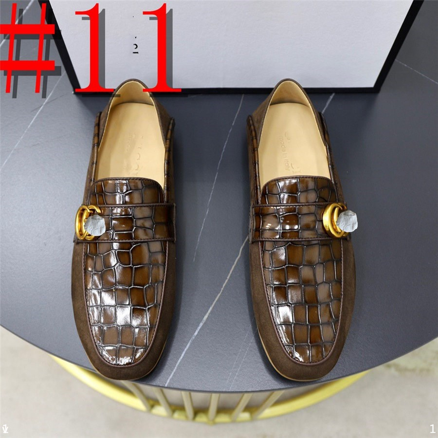 Men Designer Loafers Shoes Fashion Summer Shoes Luxury Leather Boat Shoes Men Drive Footwear Classic Original Men Casual Shoes