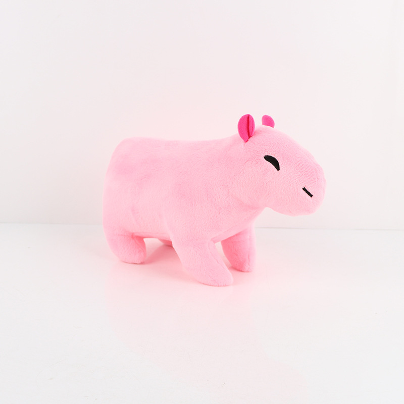 Simulation en peluche Capybara jouets en peluche dessin animé Animal Hydrochoerus doux peluche mignon vraie vie Capybara rongeur peluche poupées enfants jouet cadeau 20 CM 30 CM