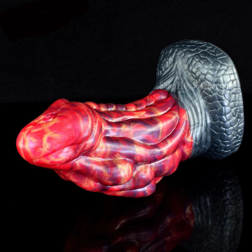 Godes/Dongs Énorme Dragon Gode Grand Pénis Animal Avec Ventouse Feu Dragon Pénis Big Dong Silicone Multi Couleur Anal Sex Toy Pour Hommes Femmes 231128