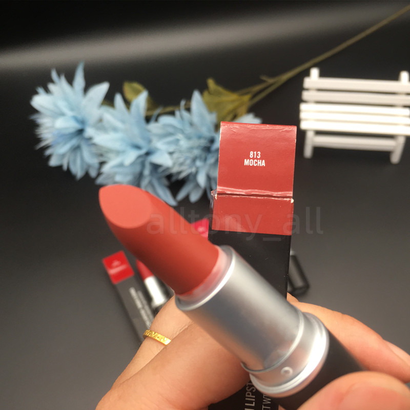 Rossetto opaco retrò di marca di alta qualità Trucco labbra rossetto impermeabile cosmetici rossetto i