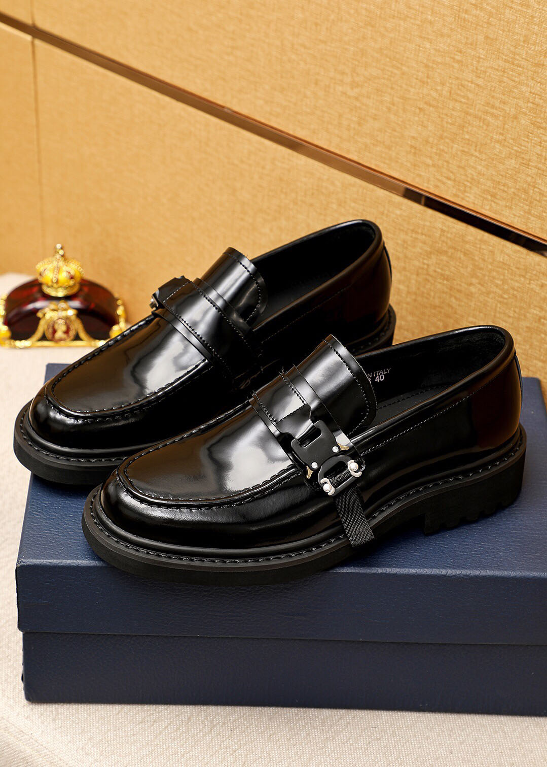Haute qualité 2023 hommes chaussures habillées formelles messieurs marque concepteur en cuir véritable affaires Oxfords chaussures plates décontractées taille 38-45