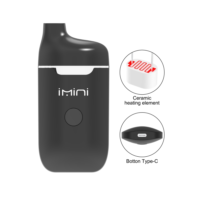 IMINI 2.0 ml 3,0 ml säljer oss Polen Polen Disposable Vape Pen uppladdningsbara E -cigaretter 280mAh Batteri tom 510 förångare pennpennor Patron skumlåda Förpackning Förvaringimiserad