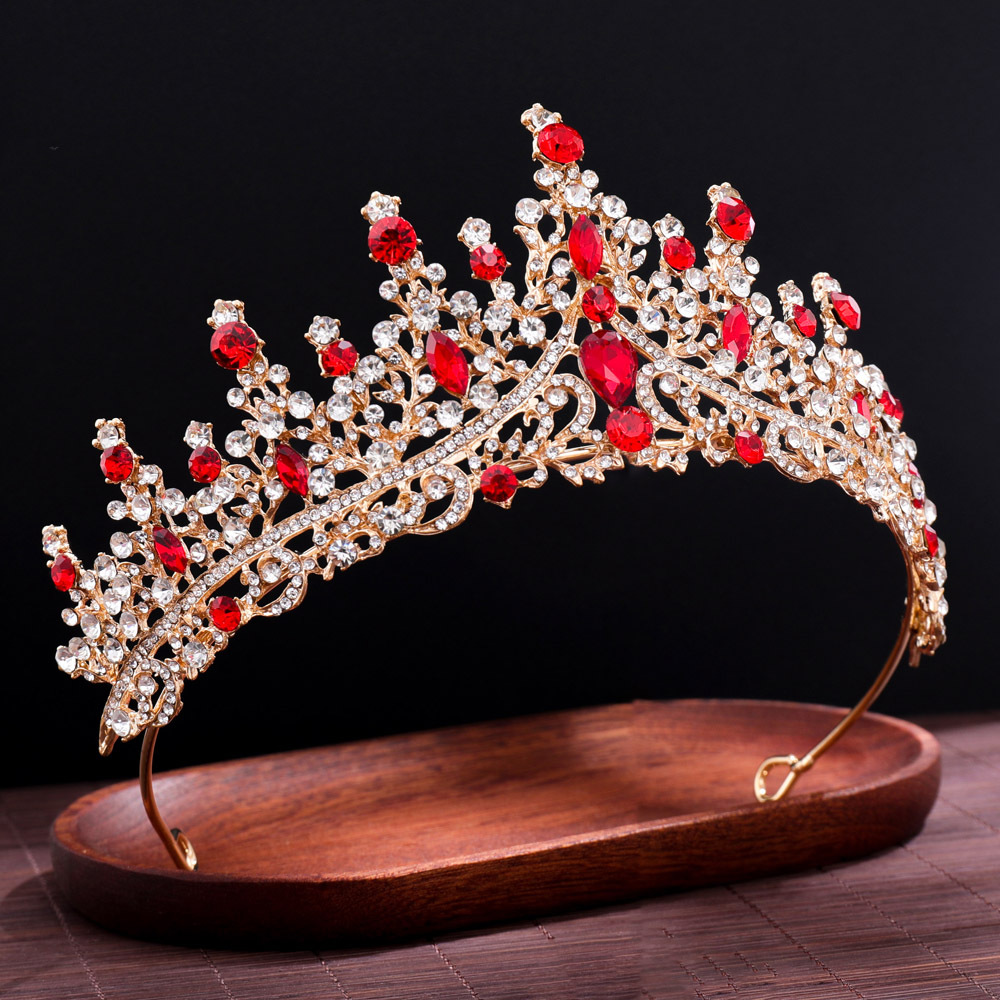 Headpieces Crown Wedding Headwear Hair Accessories Banket Evening Party Pan Hair Crown Ball Party Brud Brud