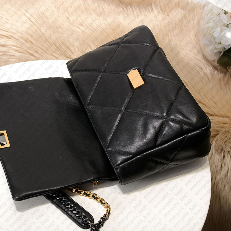 Zwarte damestassen Designer schoudertassen Echt lederen crossbodytassen Hoge kwaliteit messenger bags Designer tassen Dames handtassen Flap Clutch Portemonnees Zacht leer