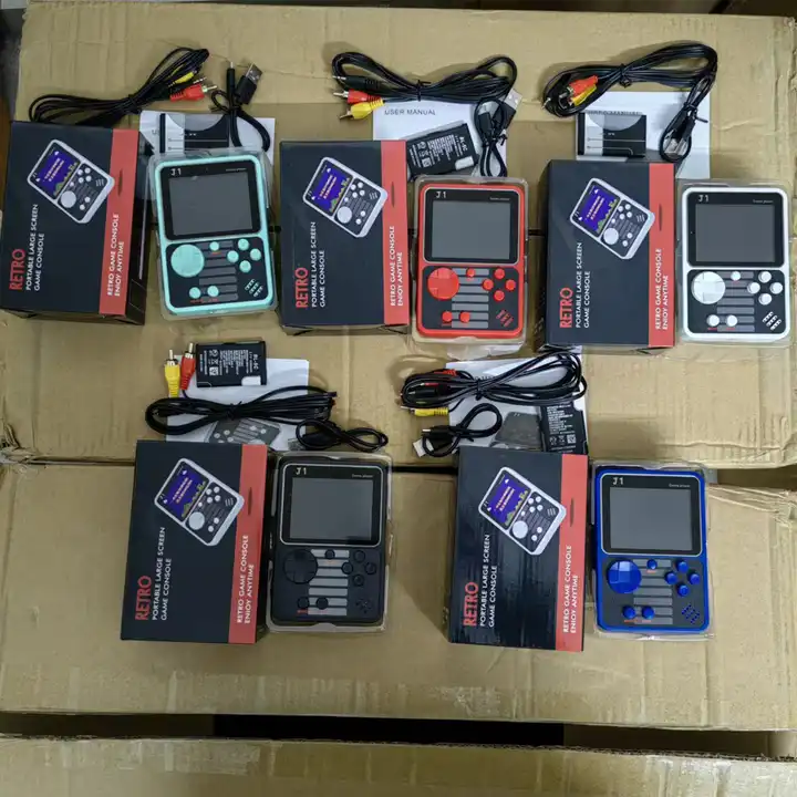 جديد Retro Handheld Game Console 500 Games 3.0 بوصة Mini Consola عالية الدقة